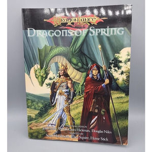 Dragonlance Dragons of Spring WOTC Licensed Book Very Good